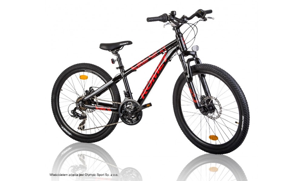 Rower młodzieżowy Romet Rambler Dirt 24 Black