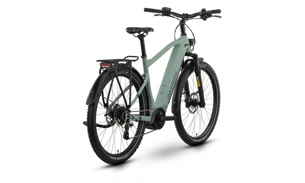 Rower trekkingowy elektryczny R-Raymon Tourray Select Diamond - miętowy