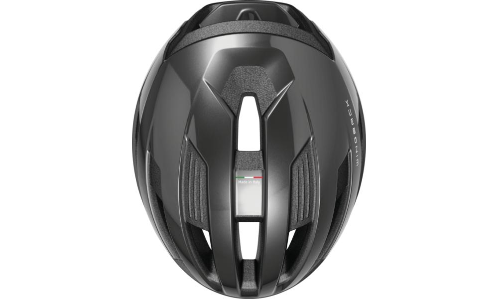 Kask rowerowy Abus Wingback - tytanowy