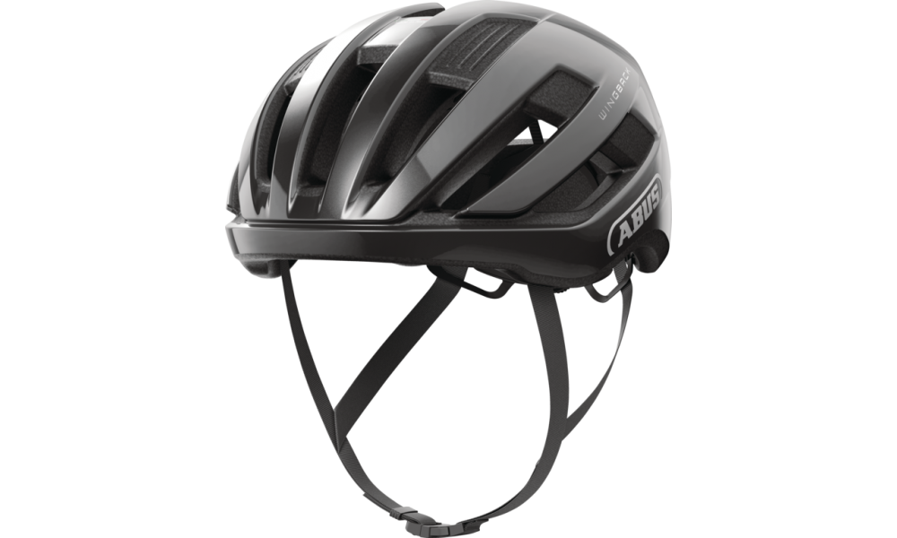 Kask rowerowy Abus Wingback - tytanowy