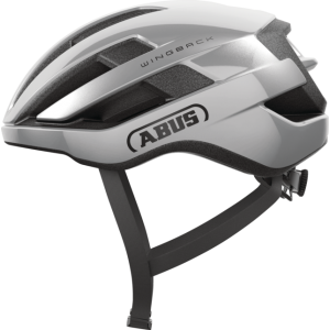 Kask rowerowy Abus Wingback - srebrny 1