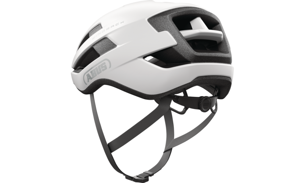 Kask rowerowy Abus Wingback - biały matowy