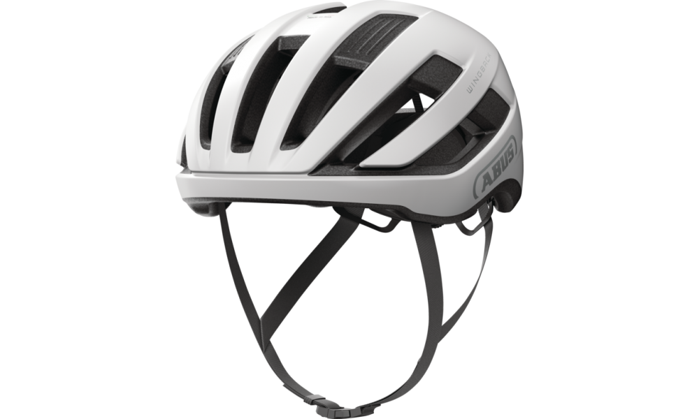 Kask rowerowy Abus Wingback - biały matowy