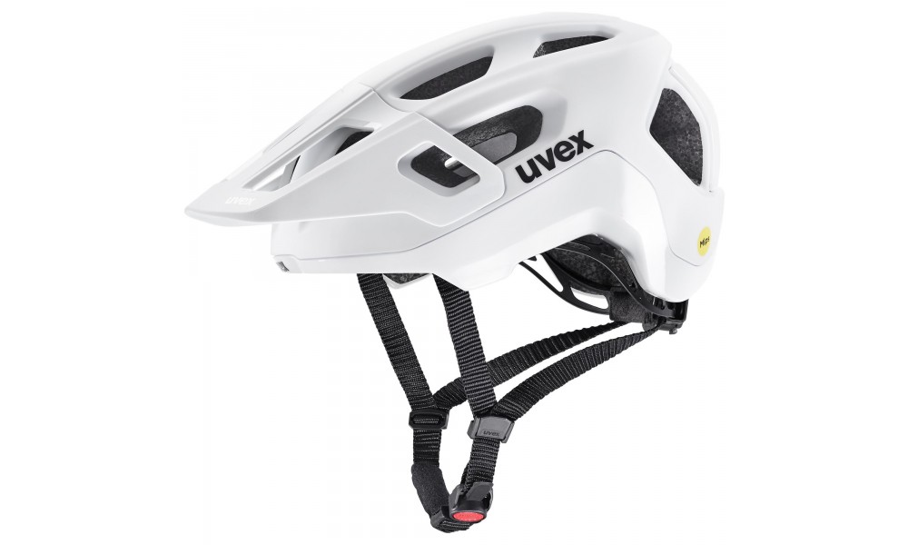 Kask rowerowy Uvex React MIPS - biały matowy