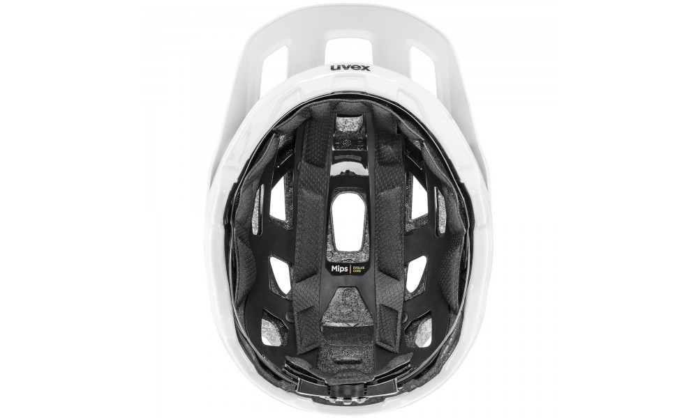 Kask rowerowy Uvex React MIPS - biały matowy