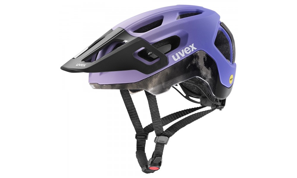 Kask rowerowy Uvex React MIPS - fioletowy