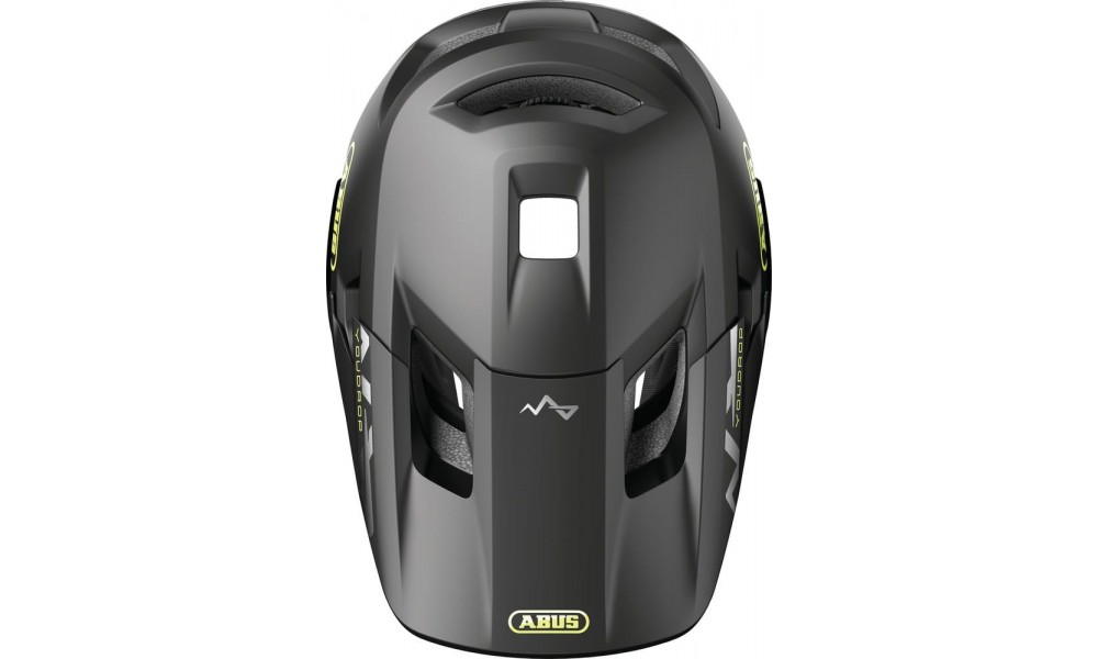 Kask dziecięcy Abus YouDrop FF Full Face MTB - czarny