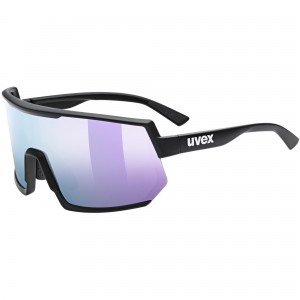 Okulary Uvex Sportstyle 235 - czarno-fioletowy 1