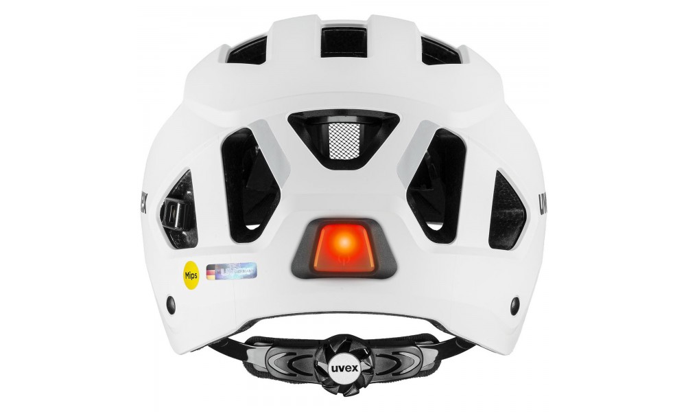 Kask rowerowy Uvex City Stride MIPS Hiplok - biały