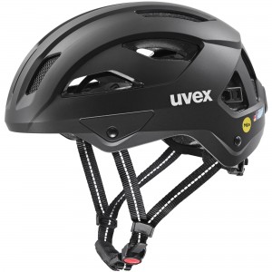Kask rowerowy Uvex City Stride MIPS Hiplok - czarny 1
