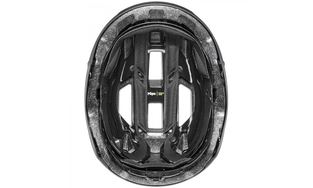 Kask rowerowy Uvex City Stride MIPS Hiplok - czarny