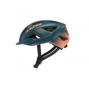 Kask rowerowy Lazer Cerro KC CE-CPSC - niebiesko-pomarańczowy 1