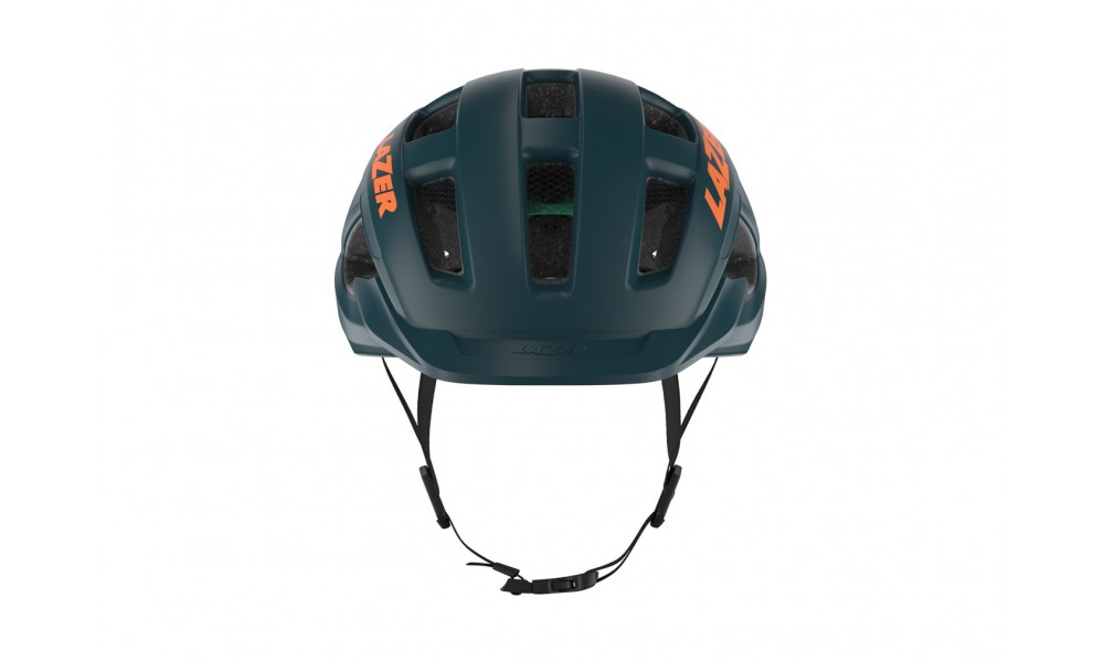 Kask rowerowy Lazer Cerro KC CE-CPSC - niebiesko-pomarańczowy