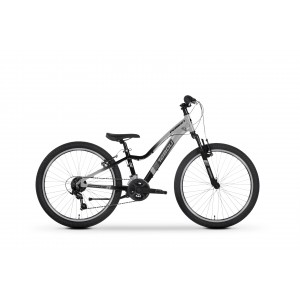 Rower młodzieżowy Tabou Poison 24 1.0 2025 - szaro-czarny 1