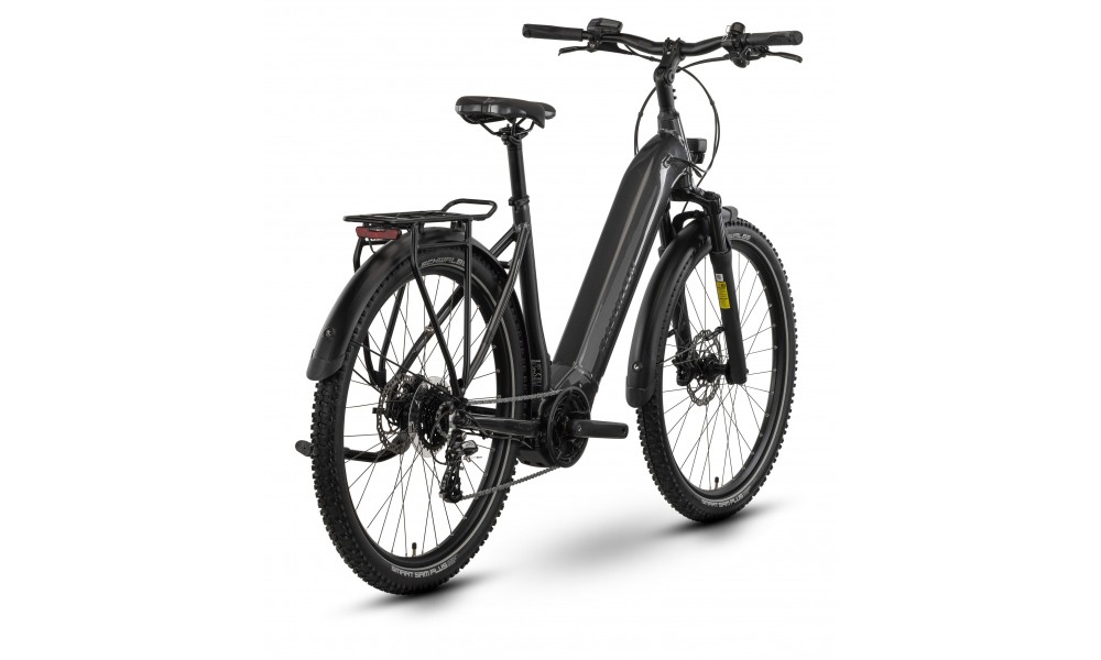 Rower trekkingowy elektryczny R-Raymon Tourray Select Wave - antracytowy