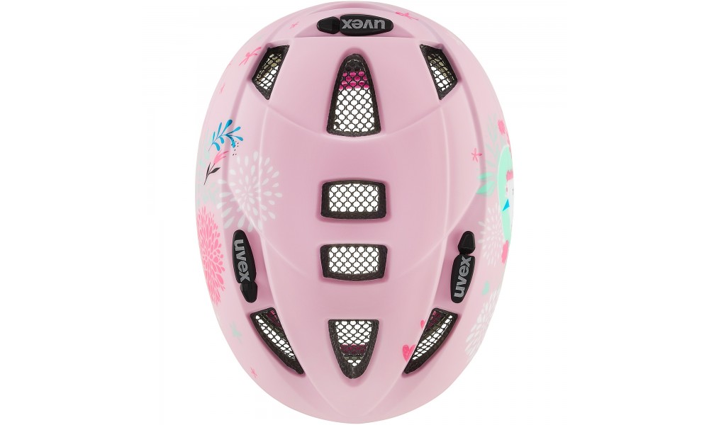 Kask dziecięcy Uvex Kid 2 CC - różowo-zielony
