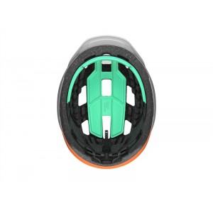 Kask rowerowy Lazer Cerro KC CE-CPSC - biało-pomarańczowy 2