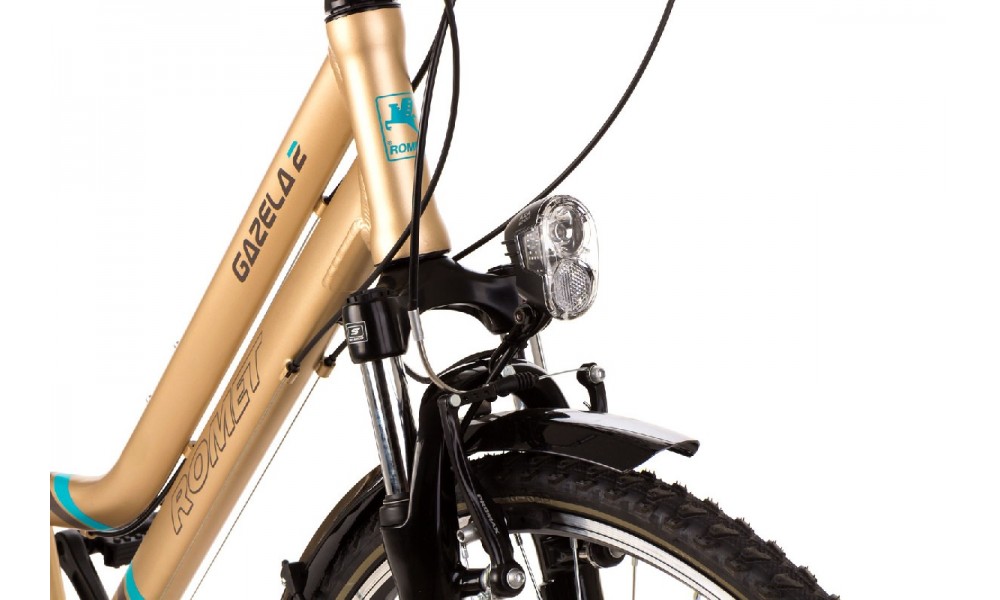 Rower trekingowy Romet Gazela 2 Brown 2016