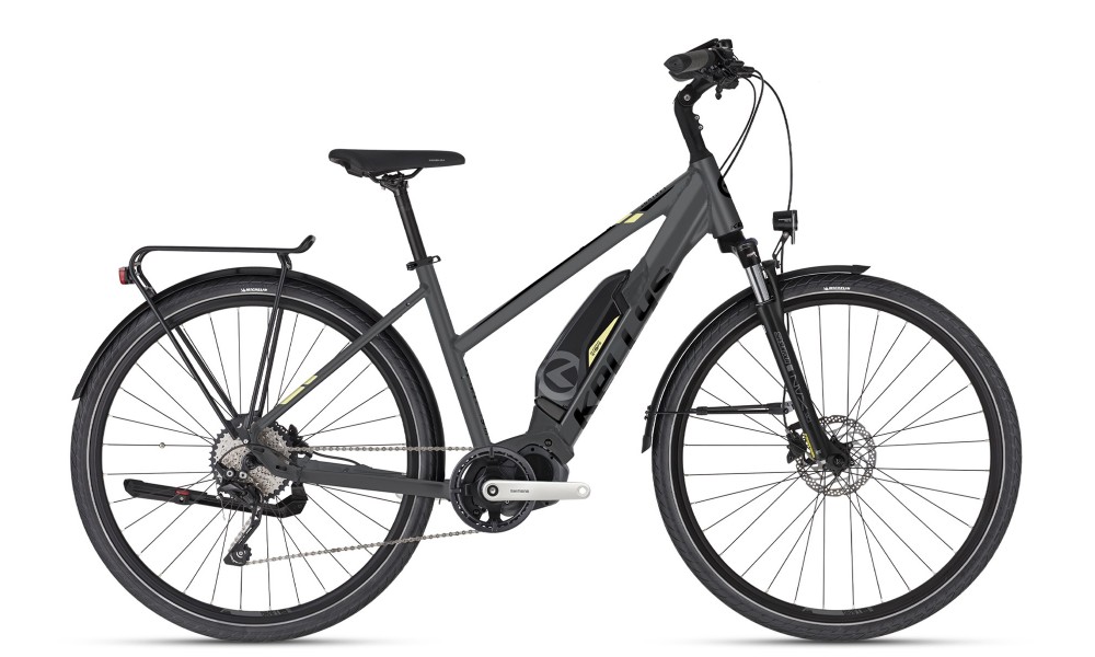 Rower trekkingowy elektryczny Kellys E-Cristy 10  - szary