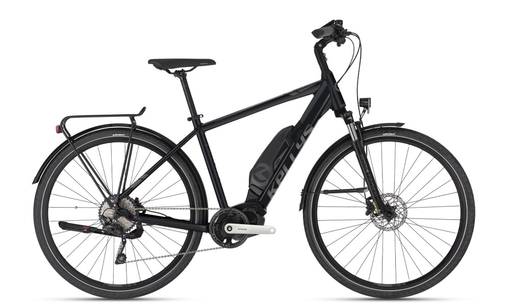 Rower trekkingowy elektryczny Kellys E-Carson 10  - czarny