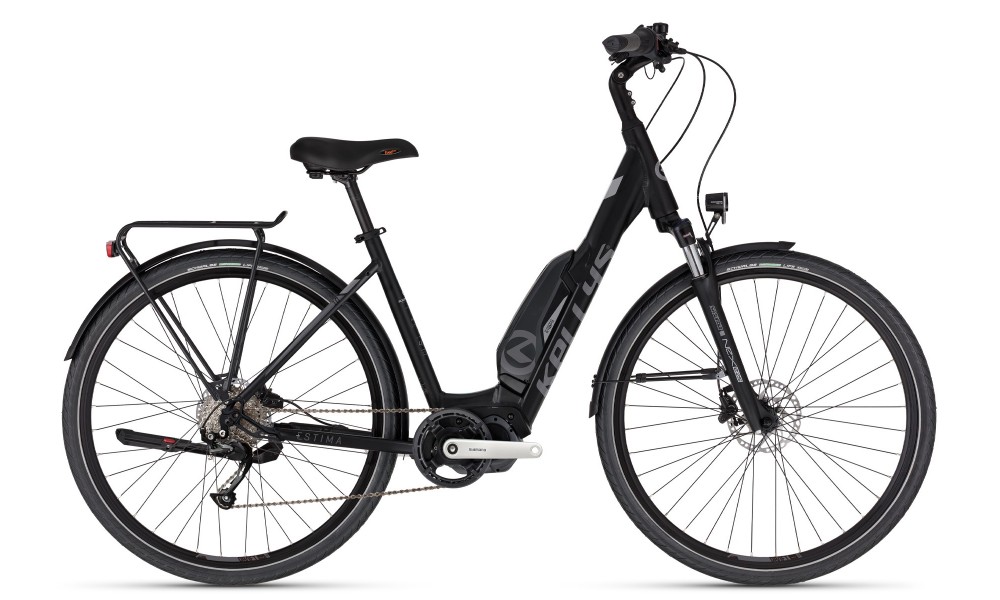 Rower trekkingowy elektryczny Kellys Estima 10  - czarny