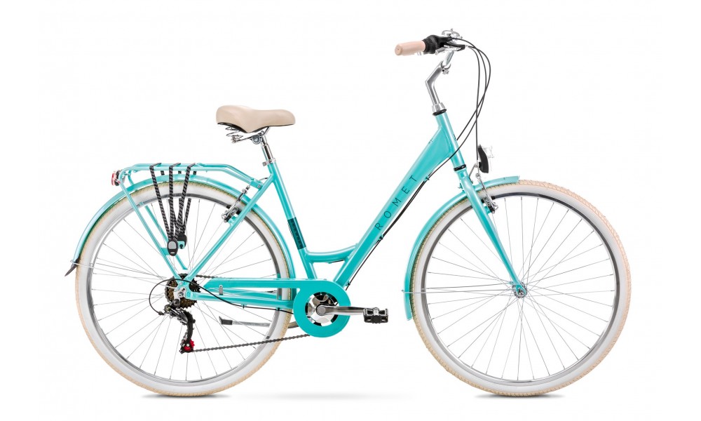 Rower miejski Romet Sonata Eco  - granatowy