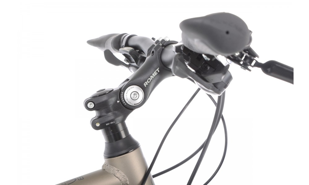 Rower trekkingowy Romet Wagant 8  - brązowy