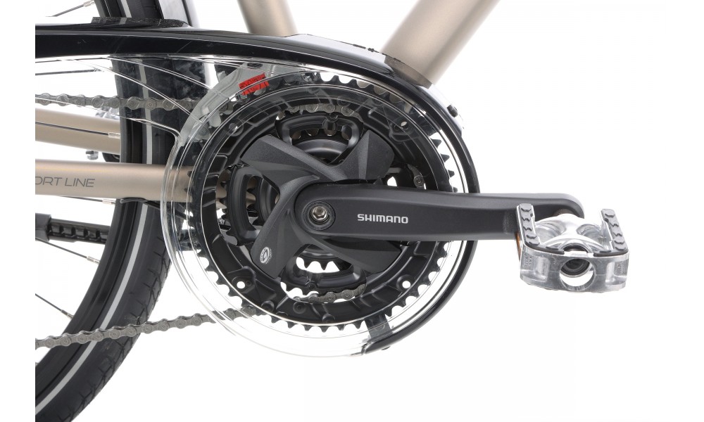 Rower trekkingowy Romet Wagant 8  - brązowy