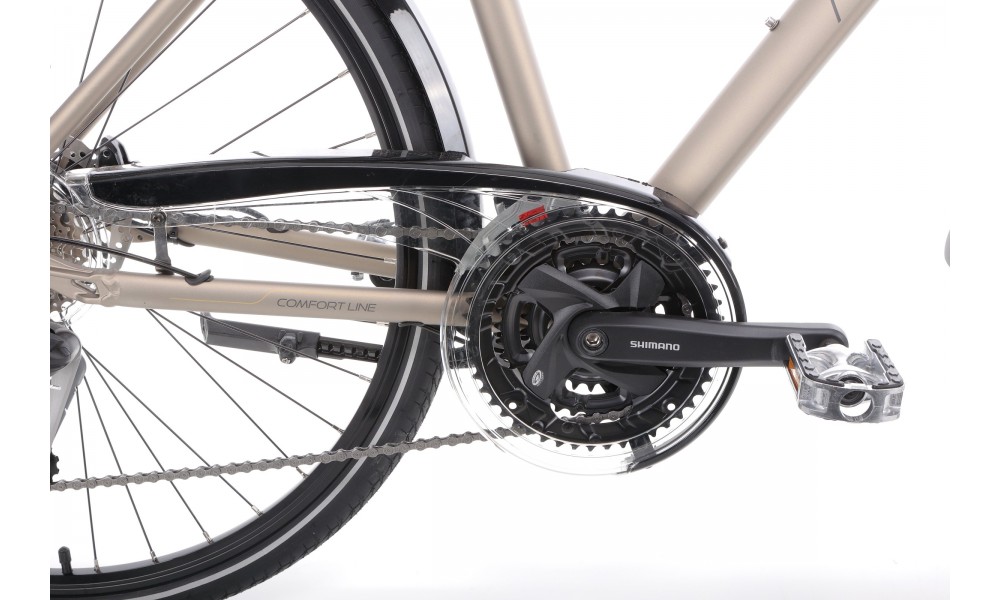 Rower trekkingowy Romet Wagant 8  - brązowy