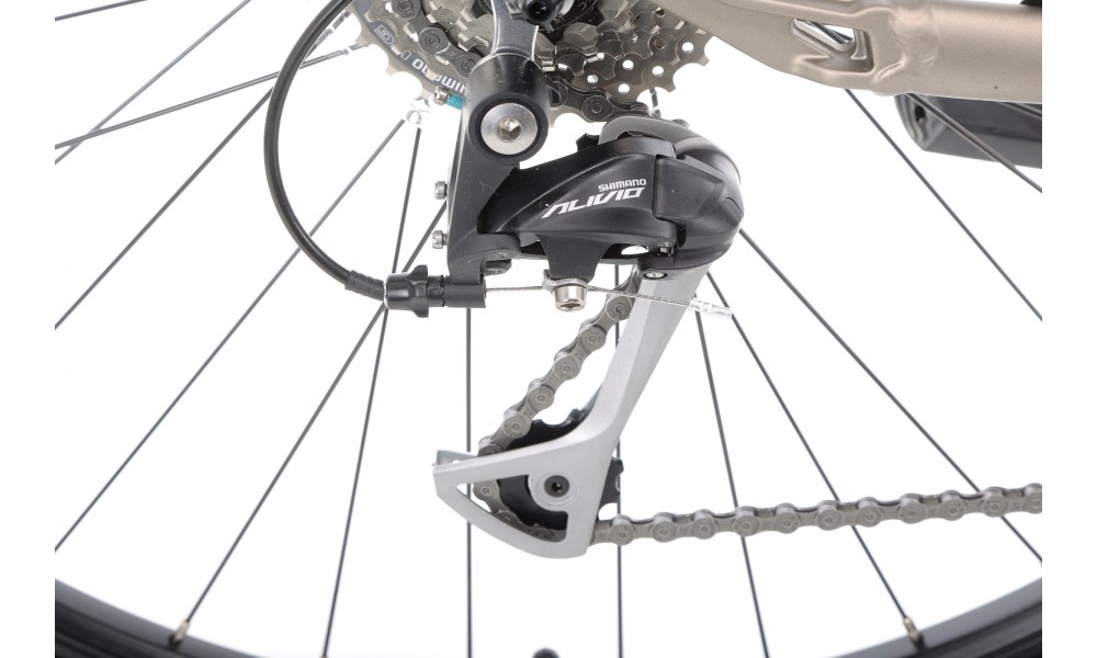 Rower trekkingowy Romet Wagant 8  - brązowy