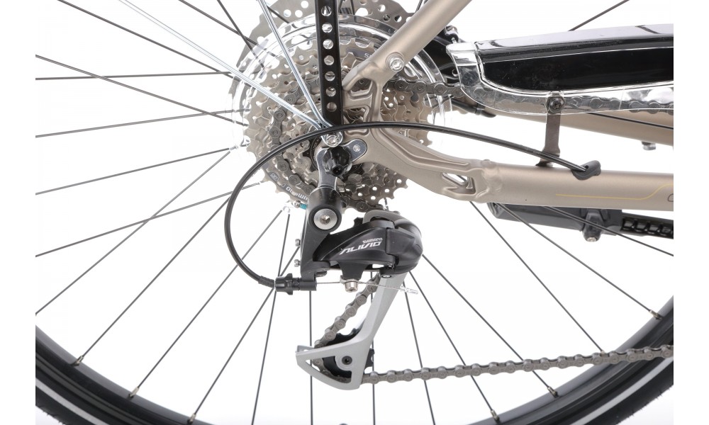 Rower trekkingowy Romet Wagant 8  - brązowy