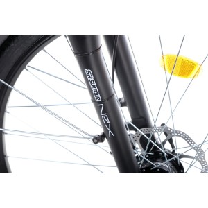 Rower trekkingowy Romet Gazela 4  - granatowy-niebieski 2