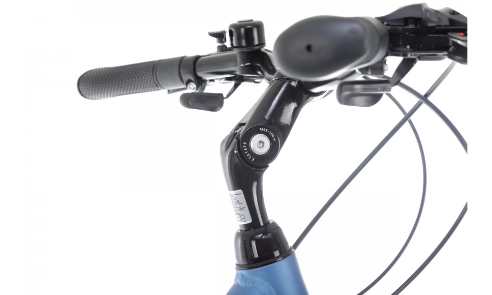 Rower trekkingowy Romet Gazela 4  - granatowy-niebieski