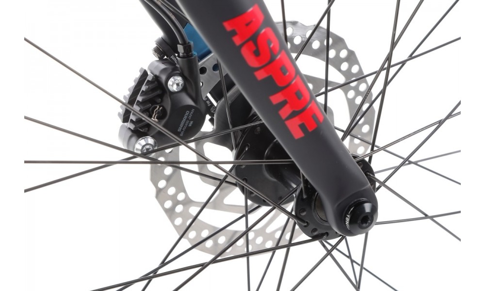 Rower gravel Romet Aspre 2  PJ - czarno-czerwony