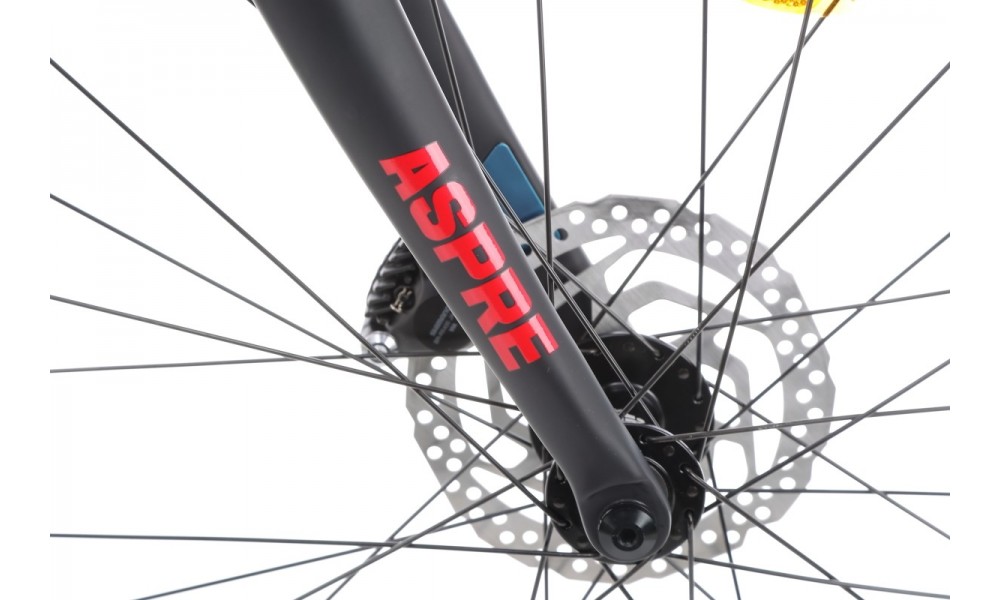 Rower gravel Romet Aspre 2  PJ - czarno-czerwony