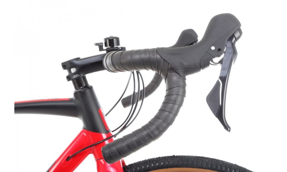 Rower gravel Romet Aspre 2  PJ - czarno-czerwony