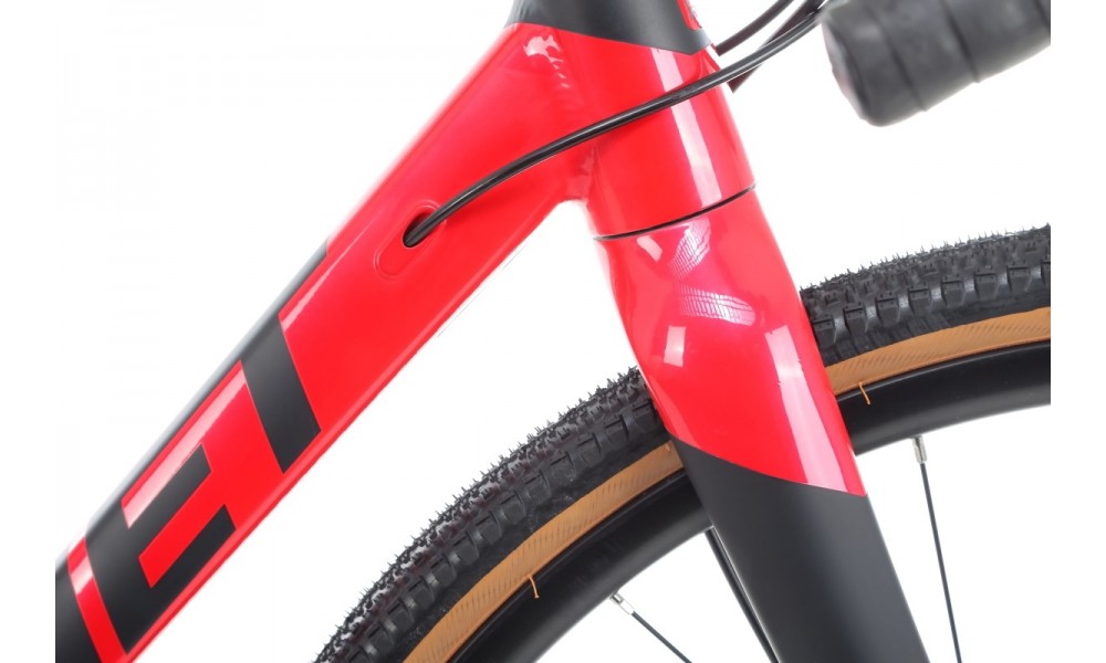 Rower gravel Romet Aspre 2  PJ - czarno-czerwony