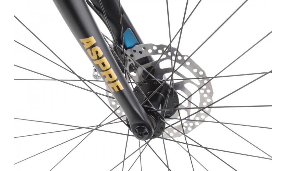 Rower gravel Romet Aspre 2  PJ - czarno-złoty