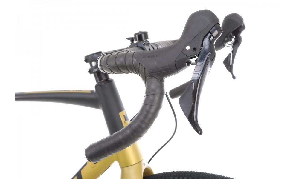 Rower gravel Romet Aspre 2  PJ - czarno-złoty