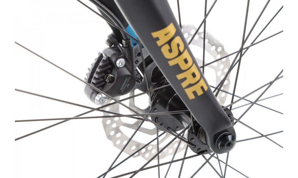 Rower gravel Romet Aspre 2  PJ - czarno-złoty