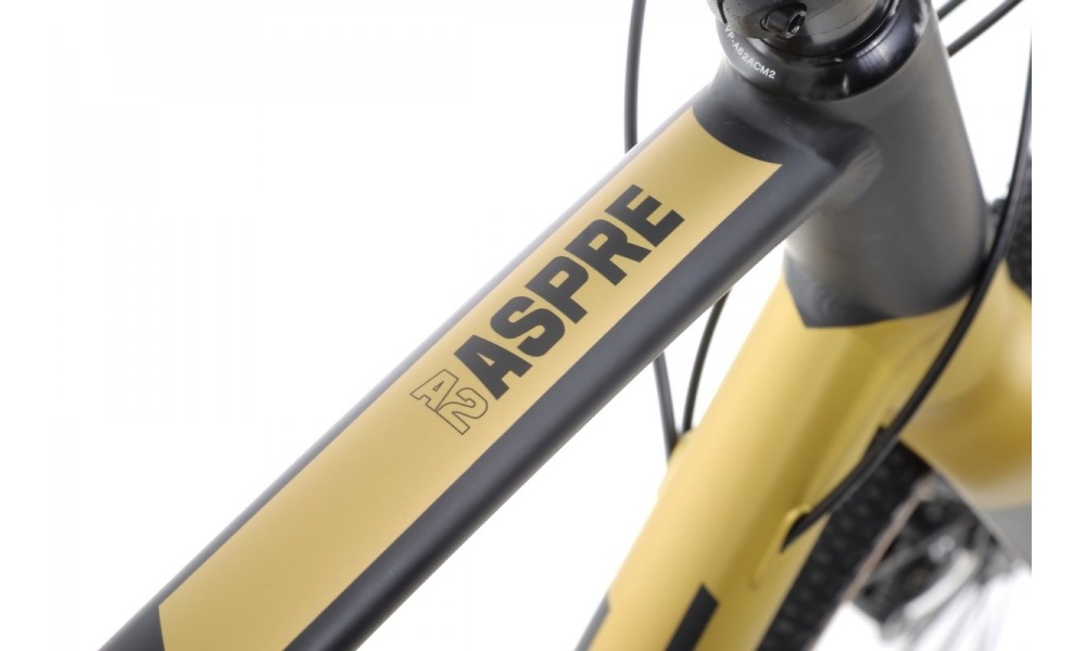 Rower gravel Romet Aspre 2  PJ - czarno-złoty