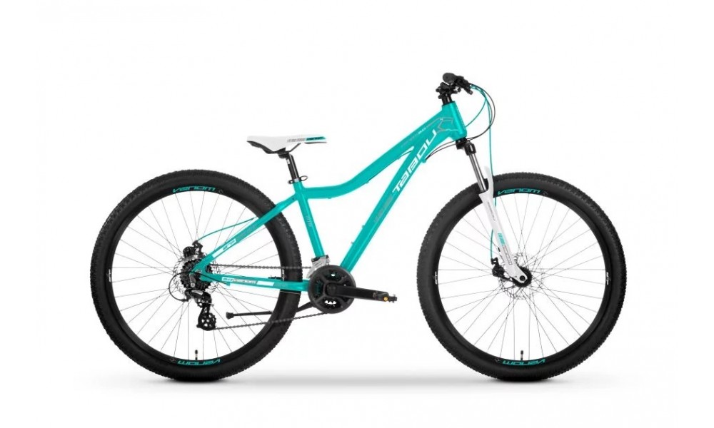 Rower młodzieżowy Tabou Venom 3.0 W 27,5  - turkusowo-biały