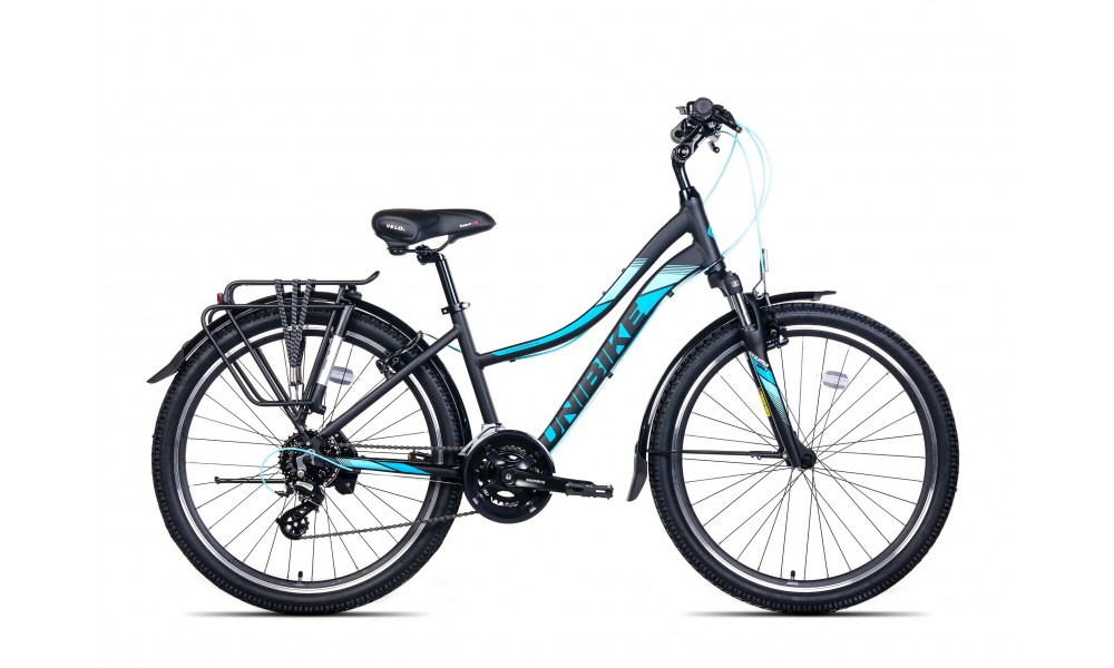 Rower górski Unibike Emotion EQ 26  - czarno-turkusowy