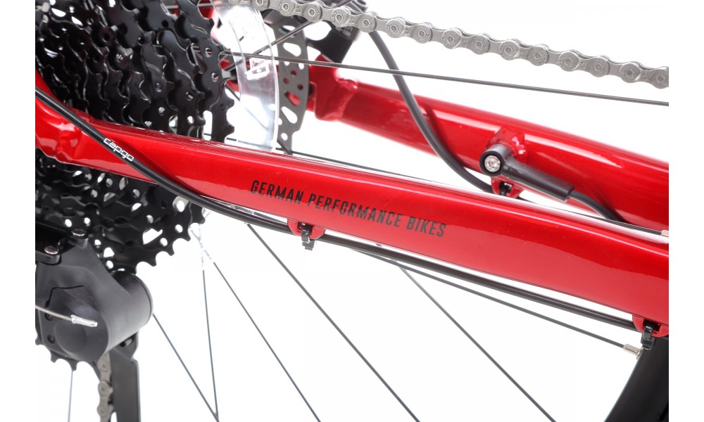 Rower górski elektryczny R-Raymon HardRay E 4.0 29 Yamaha - czerwony