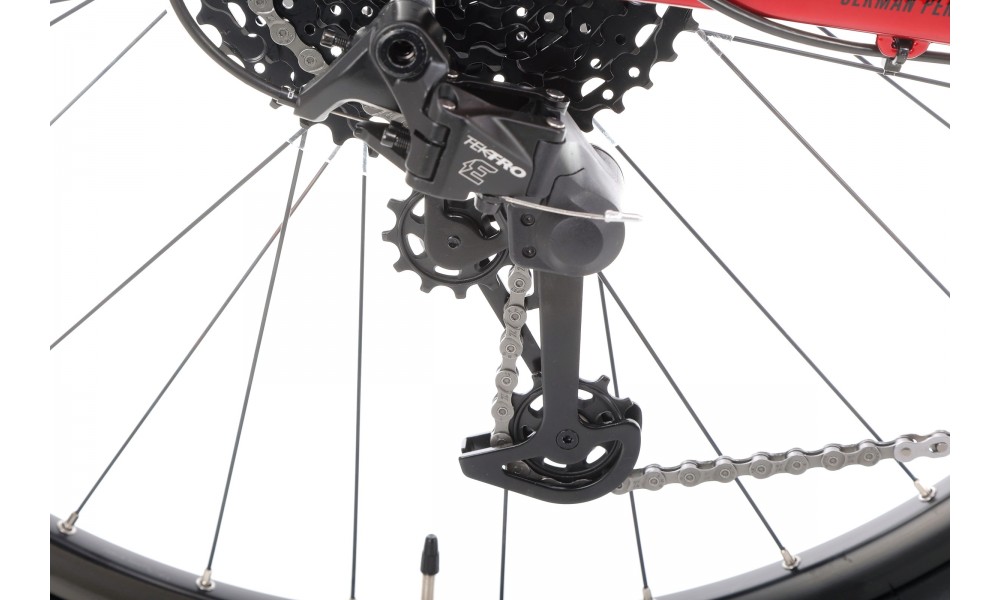 Rower górski elektryczny R-Raymon HardRay E 4.0 29 Yamaha - czerwony