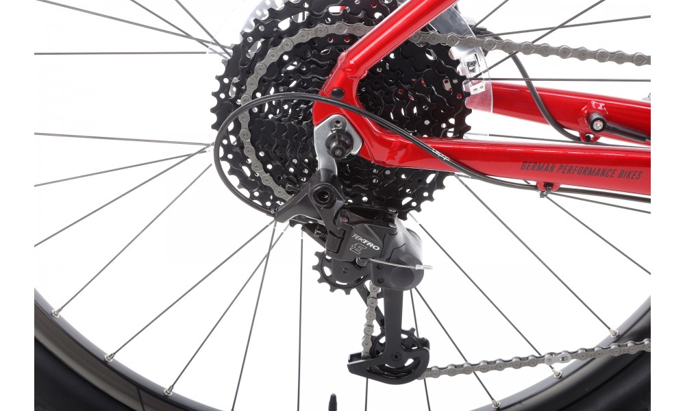 Rower górski elektryczny R-Raymon HardRay E 4.0 29 Yamaha - czerwony