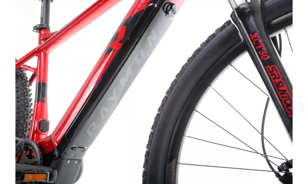 Rower górski elektryczny R-Raymon HardRay E 4.0 29 Yamaha - czerwony