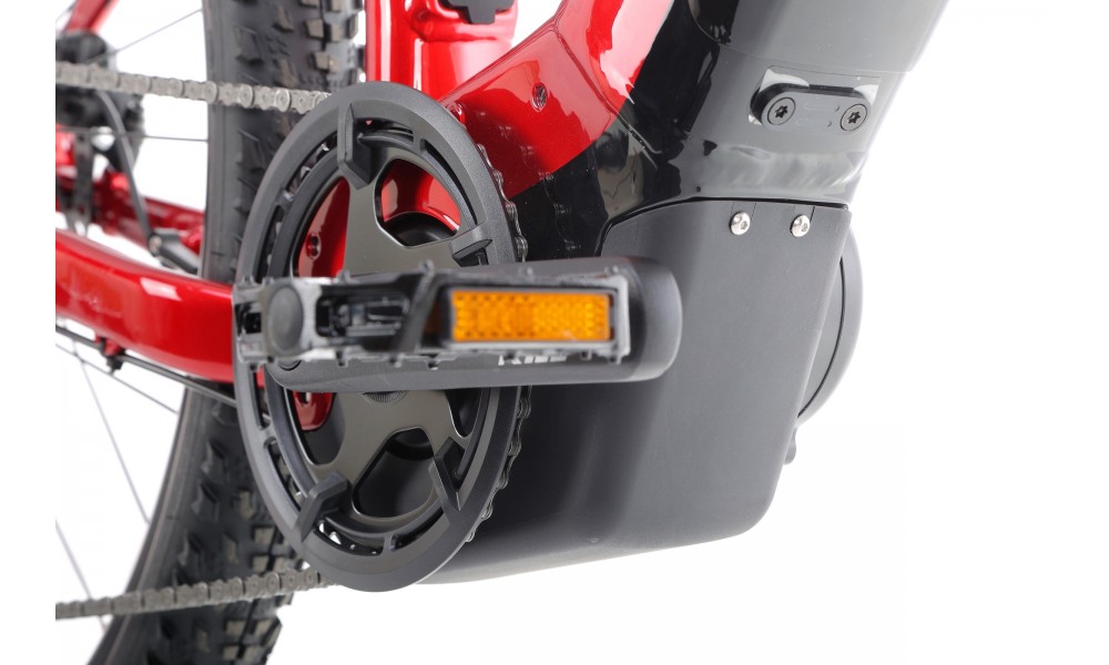 Rower górski elektryczny R-Raymon HardRay E 4.0 29 Yamaha - czerwony