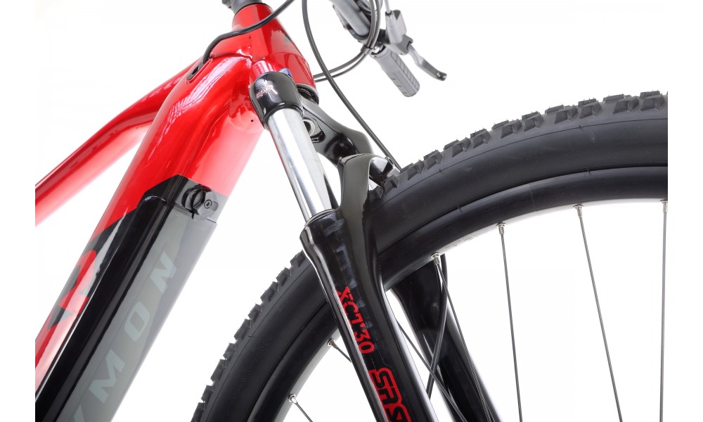 Rower górski elektryczny R-Raymon HardRay E 4.0 29 Yamaha - czerwony