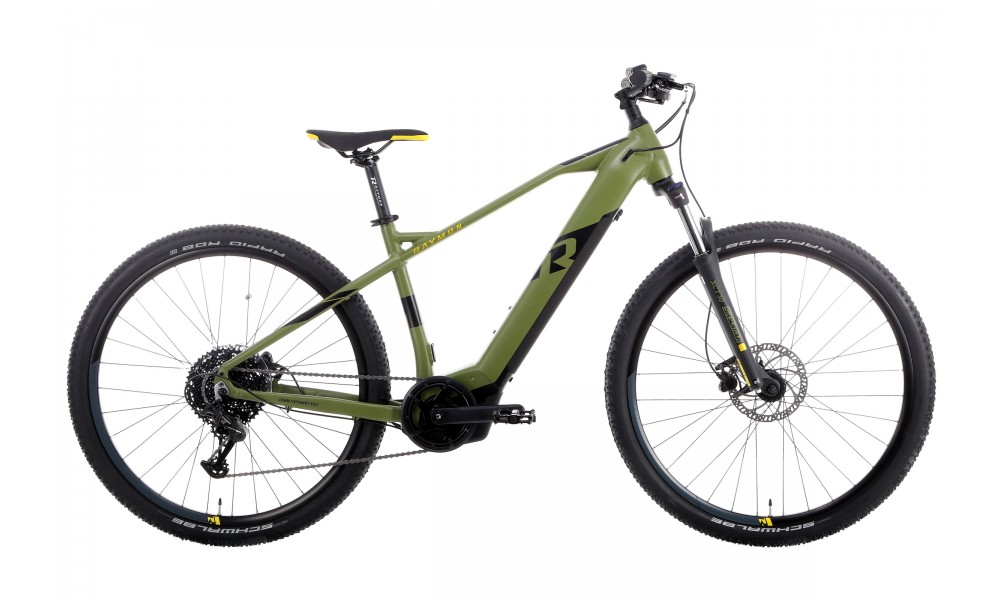 Rower górski elektryczny R-Raymon HardRay E 4.0 29 Yamaha - zielony